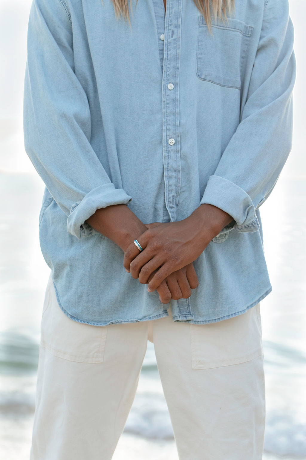 Sterling Silver Opal Ring