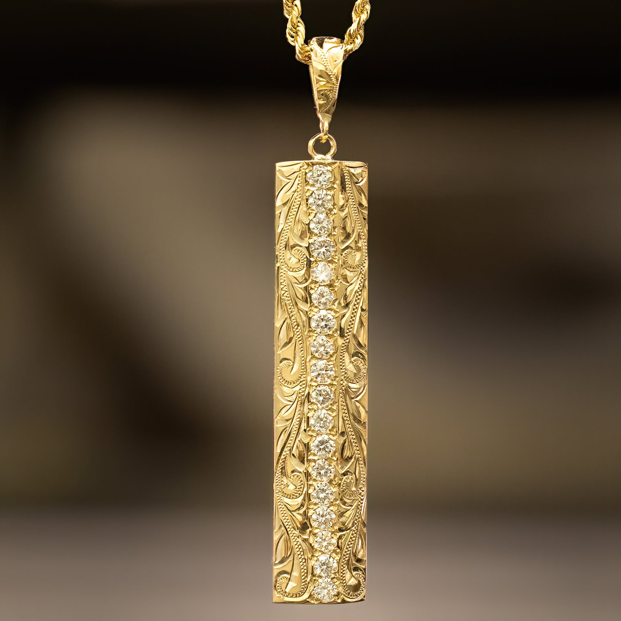 Gold Infinity Pendant