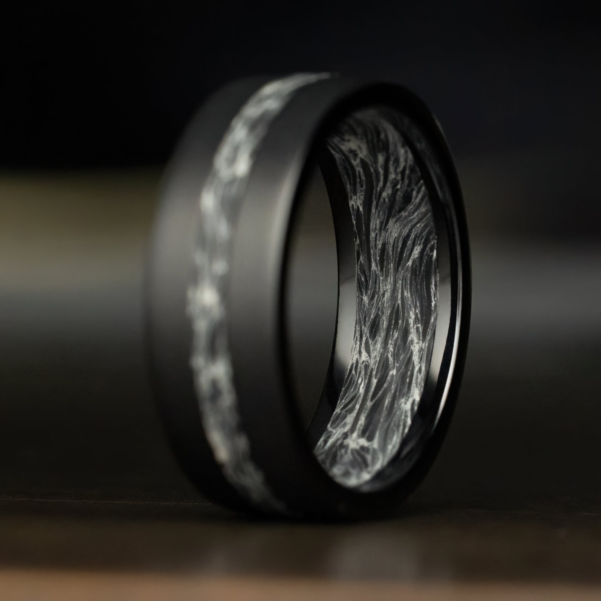 Black Titanium + Forged Caron Fiber