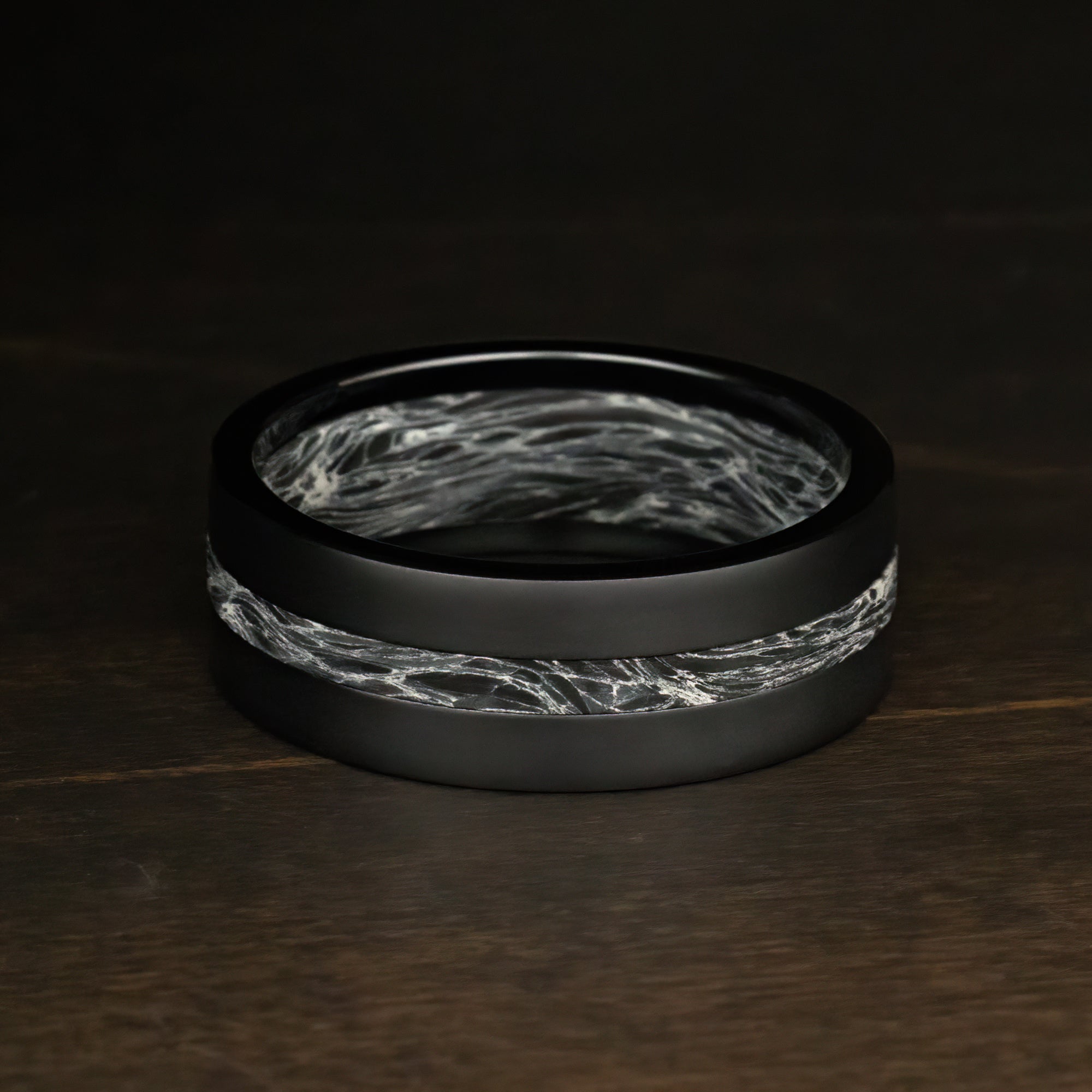 Black Titanium + Forged Caron Fiber