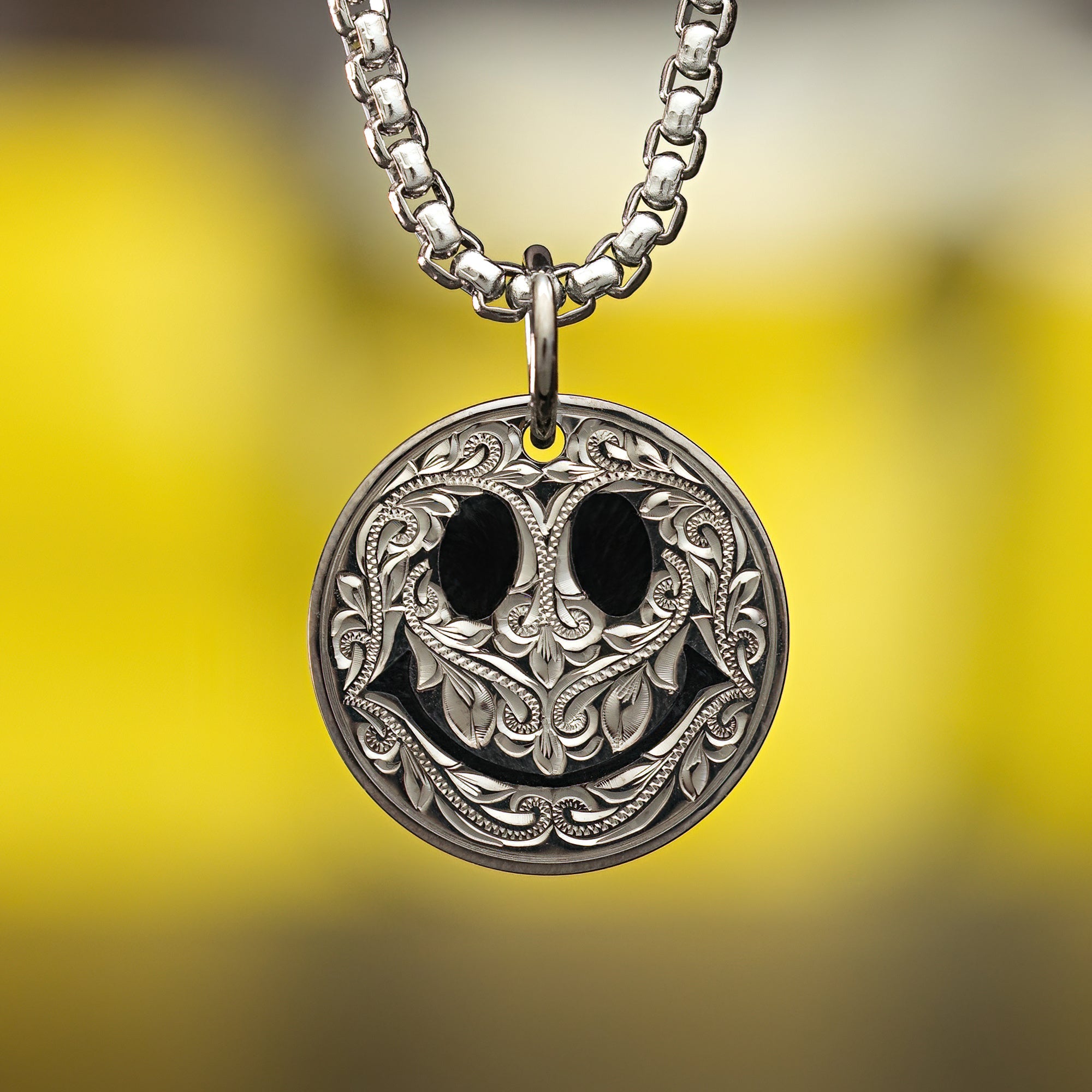 Sterling Silver 'Smiley' Pendant