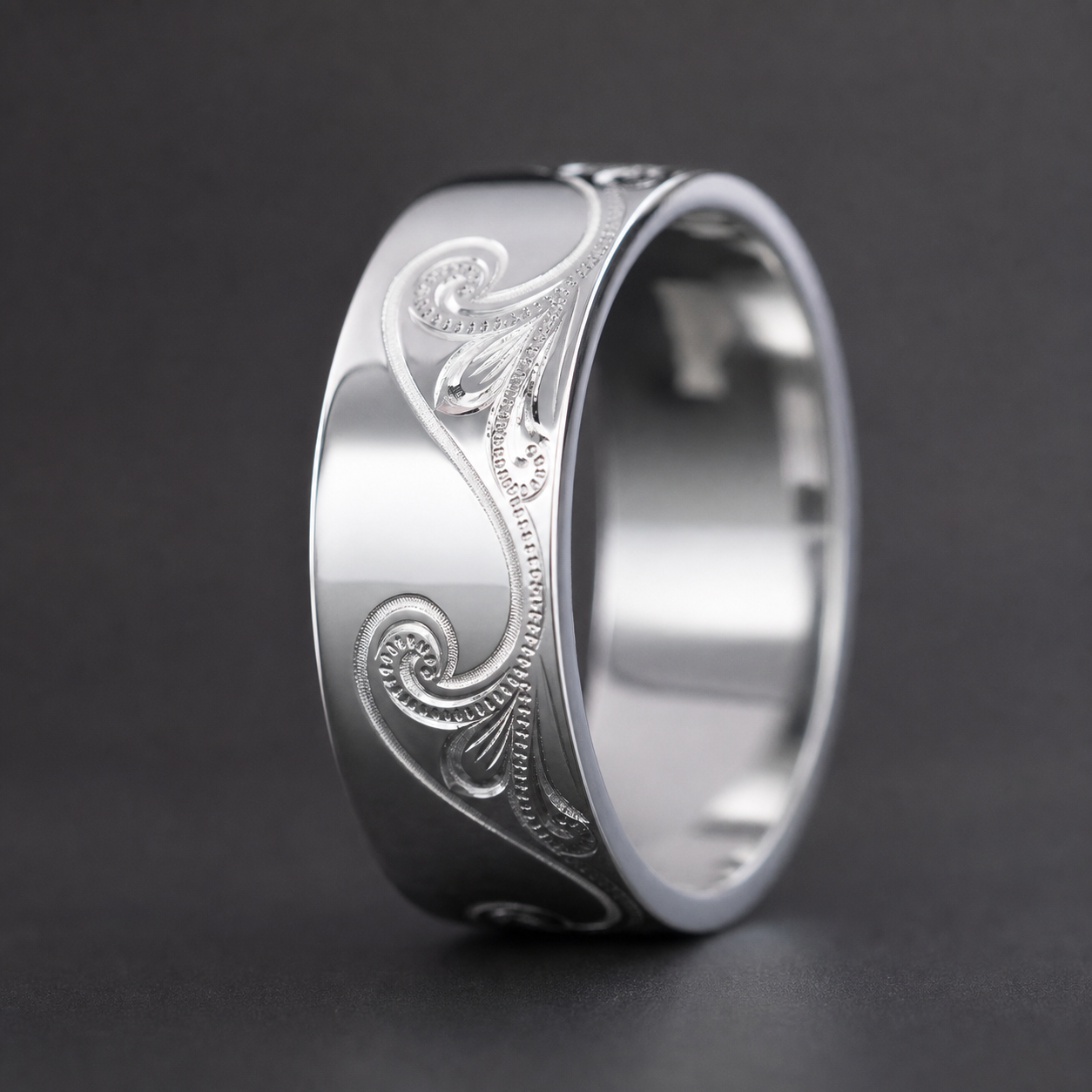 Sterling Silver "Catch the Wave" Ring