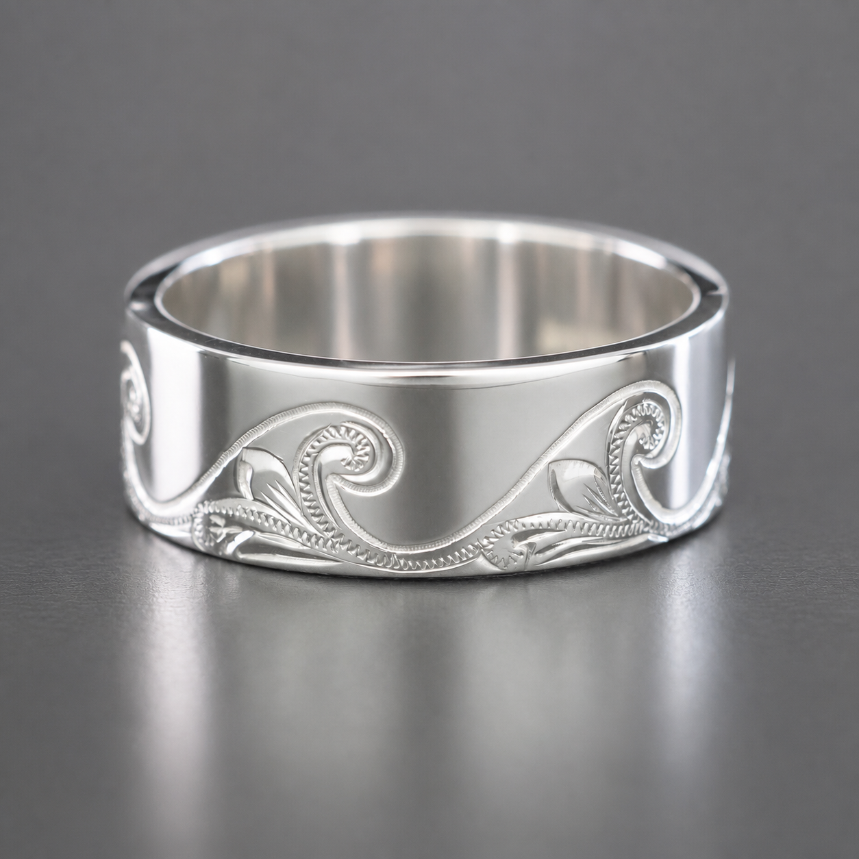 Sterling Silver "Catch the Wave" Ring