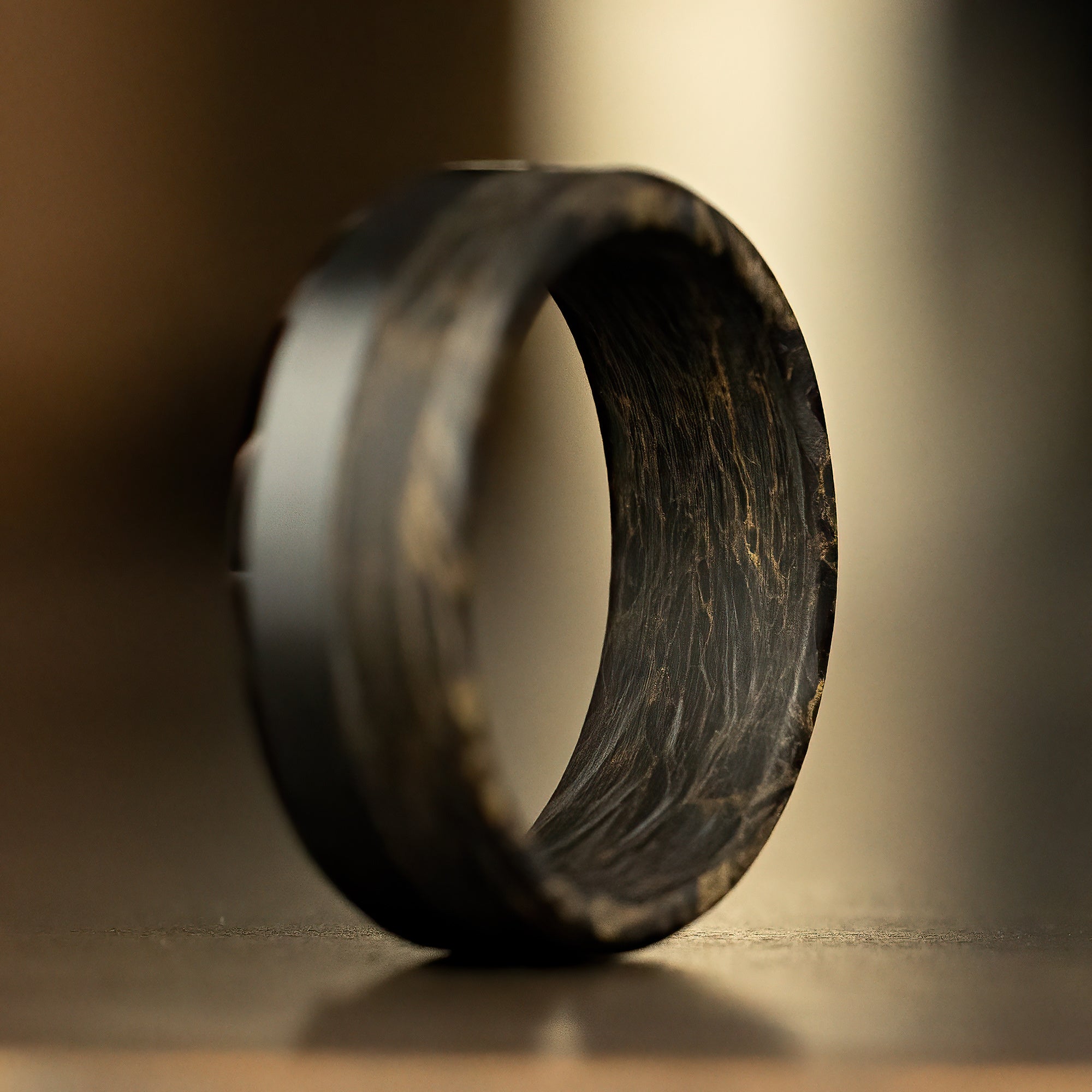 Zirconium + Gold Forged Carbon Fiber