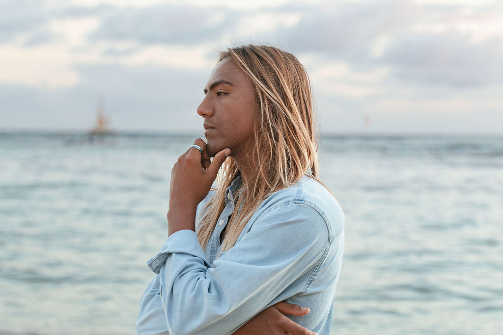 Sterling Silver Opal Ring