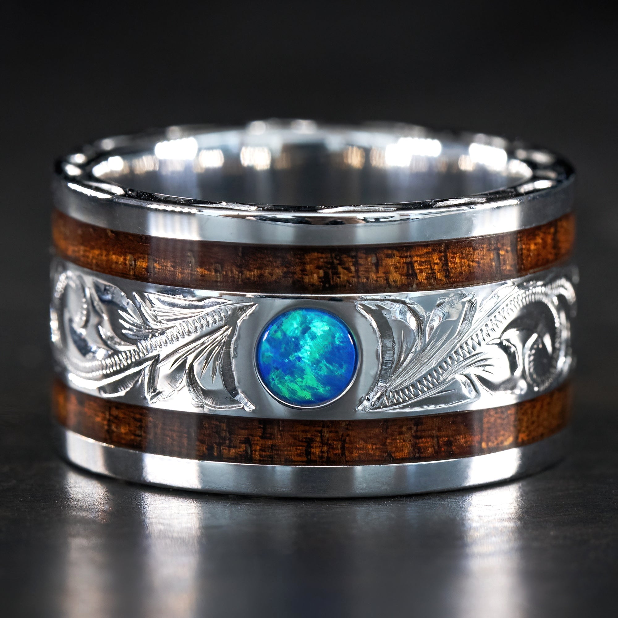 14k Gold Ring [12mm width] 'The Laniakea'
