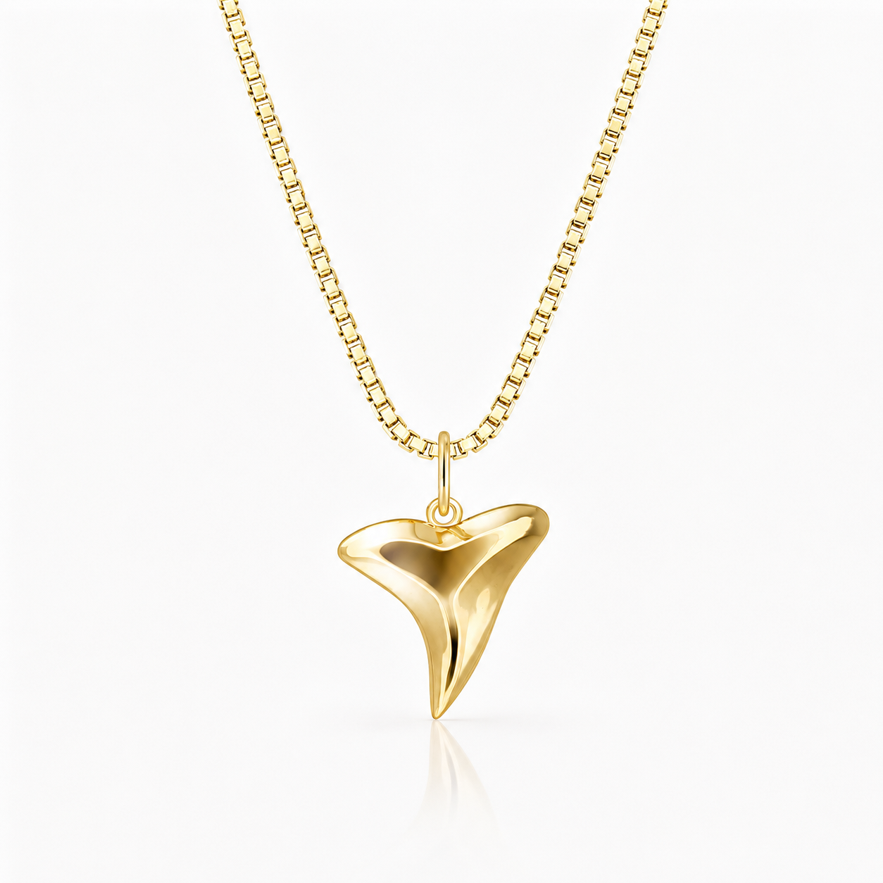 14K Shark Tooth Pendant