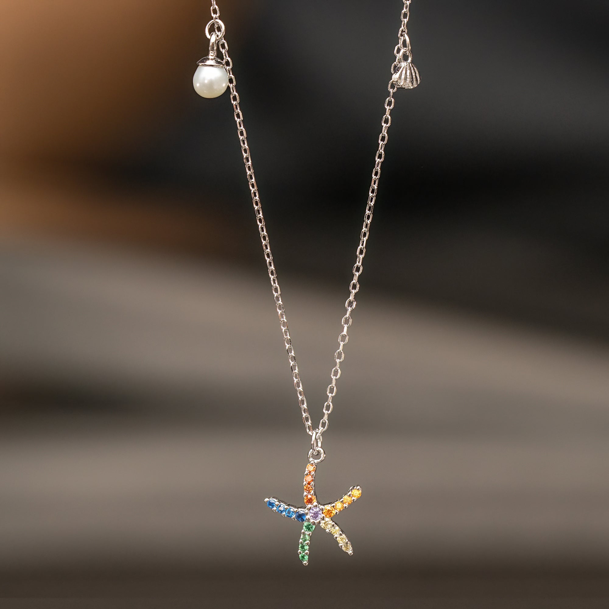 Rainbow Starfish [Anuenue 'Rainbow' Collection] Sterling Silver
