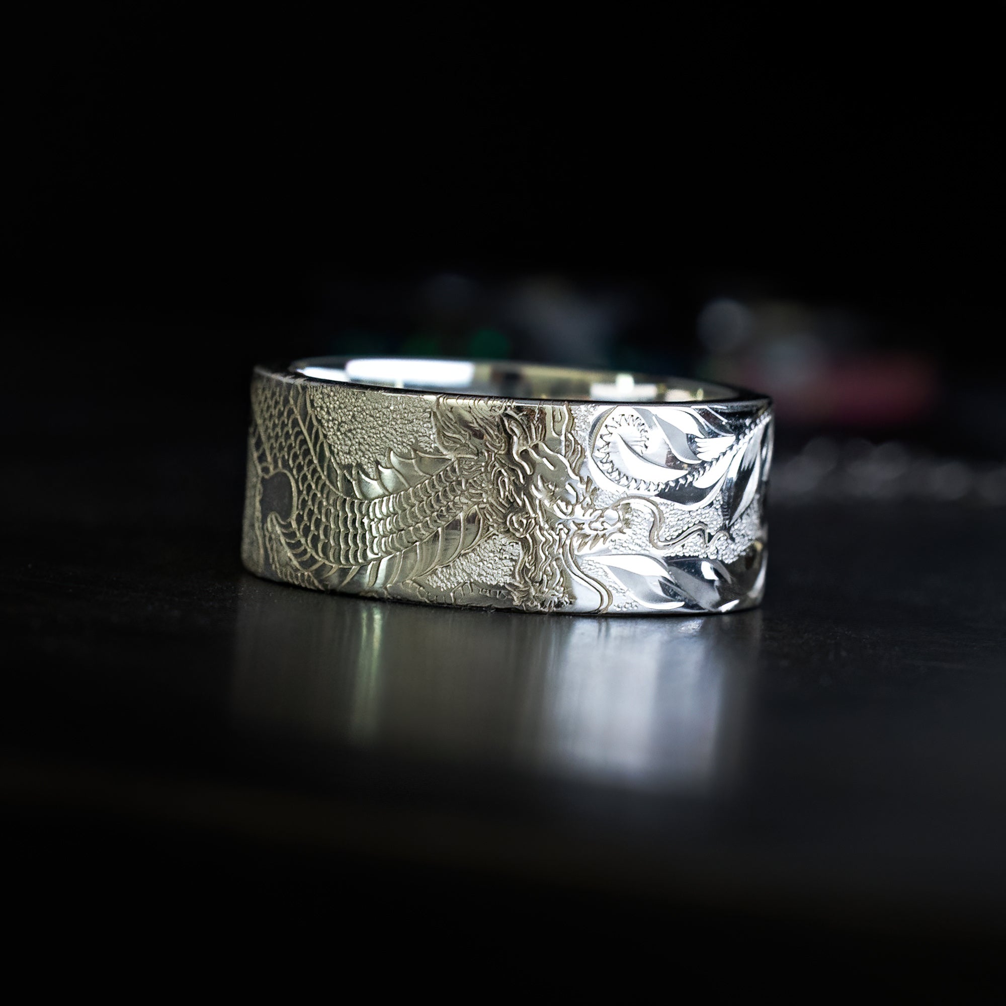 開運！金龍 Rising Dragon Ring [10mm] 