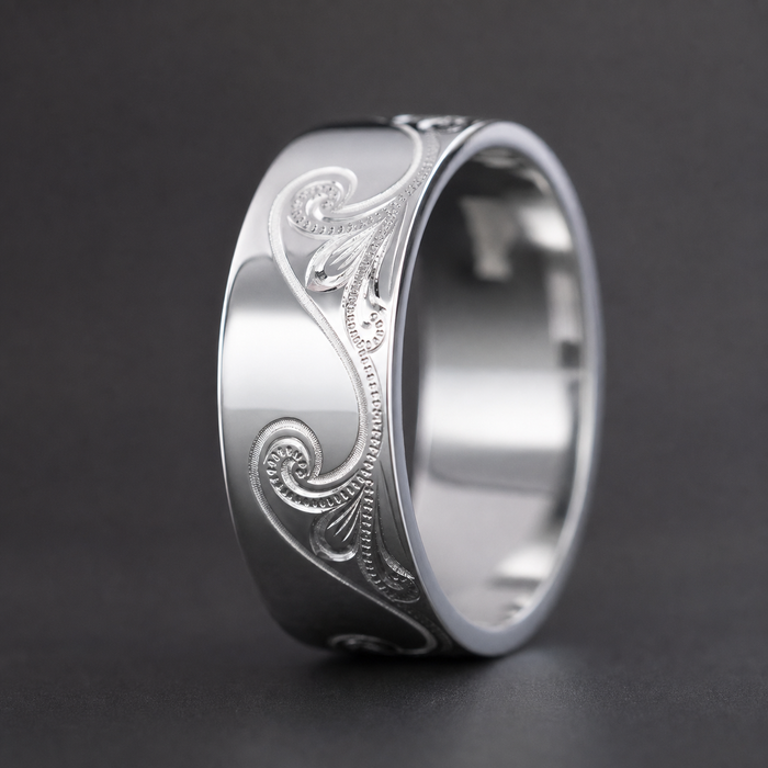 Sterling Silver "Catch the Wave" Ring
