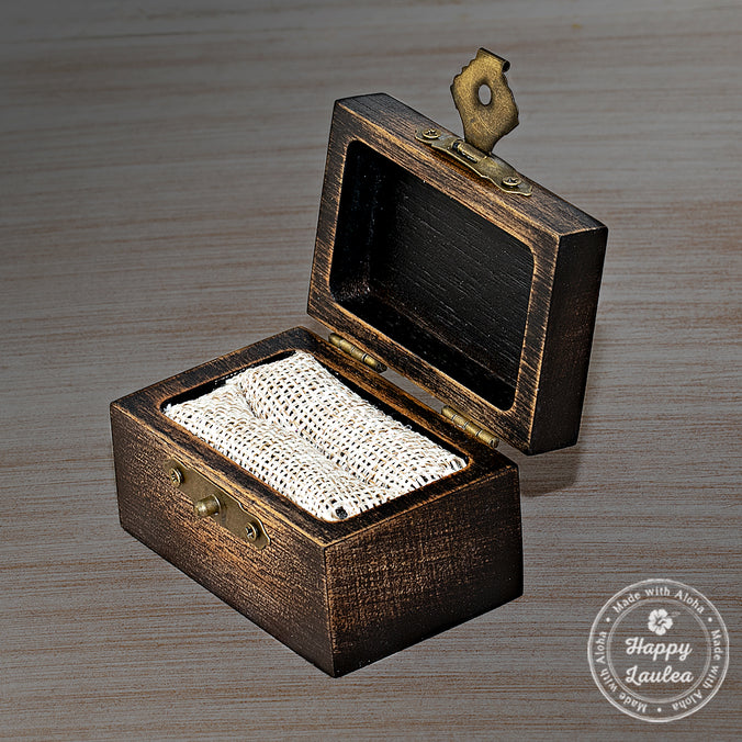 Hand Made Premium Wood Ring Box